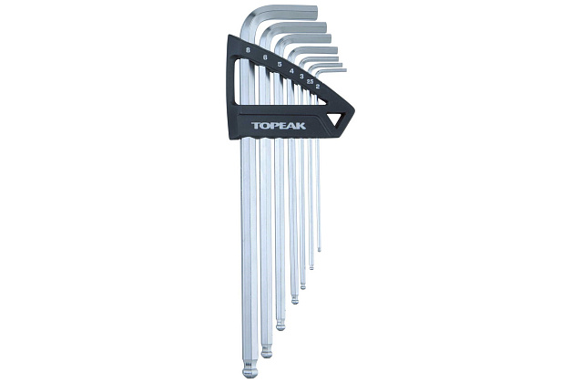 Набор шестигранников TOPEAK DUOHEX Wrench Set 7 Tools (2/2.5/3/4/5/6/8мм)