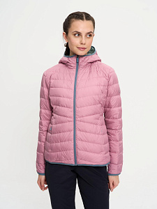 Куртка пуховая (packable) д/жен. Softy цвет розовый