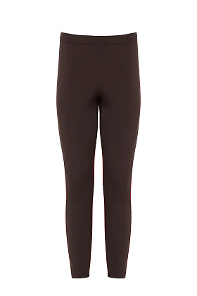 Тайтсы д/муж. СноуРан цвет бордовый_кофейный