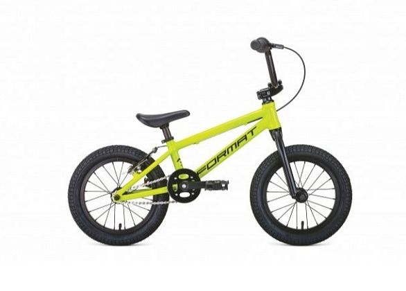 Велосипед FORMAT Kids 14 BMX  рост OS желтый 2020-2021
