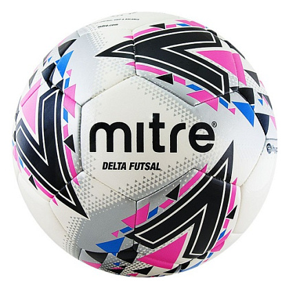 Мяч футзал. "MITRE Futsal Delta FIFA PRO HP" р.4.ПУ,30 пан.гибр.сш.