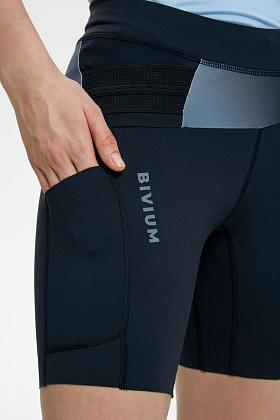 Шорты (спринтерки) д/жен. Спринт 2.0 черный_графитовый