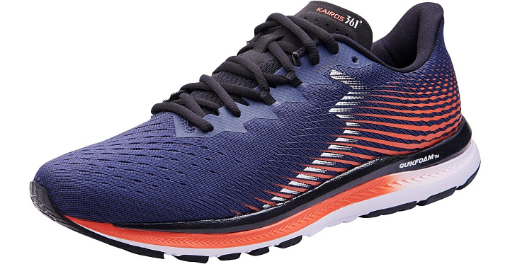 Кроссовки 361-KAIROS муж. 7000 синий/белый