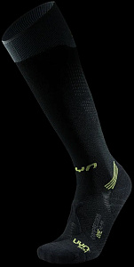 Носки UYN Run Compression One Black/Grey/Lime