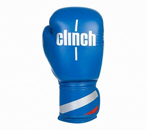 Перчатки боксерские Clinch Olimp (синие) 10 унц.