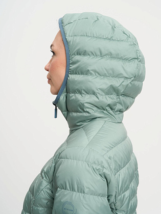 Куртка пуховая (packable) д/жен. Softy цвет зеленый	