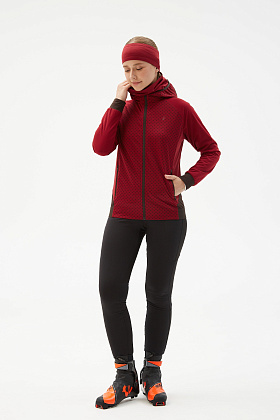 Куртка  д/жен. СноуРан цвет бордовый_кофейный