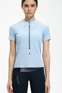 Футболка д/жен. Пульс цвет голубой