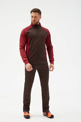 Брюки д/муж. Баланс 2.0 цвет бордовый_кофейный