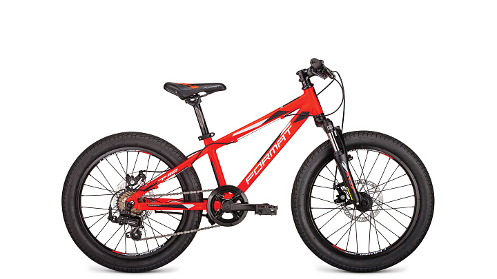 Велосипед FORMAT 7412 20" 7 ск (красный мат.)