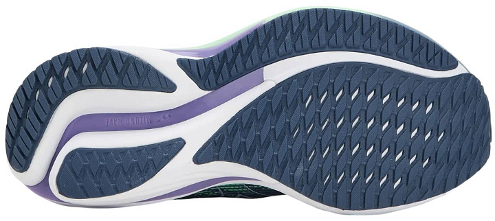 Кроссовки жен (беговые) WAVE RIDER 28 Citadel/White/Neo Mint