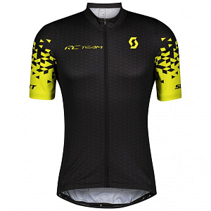 Джемпер SCOTT RC Team 10 к/рук black/sulphur yellow