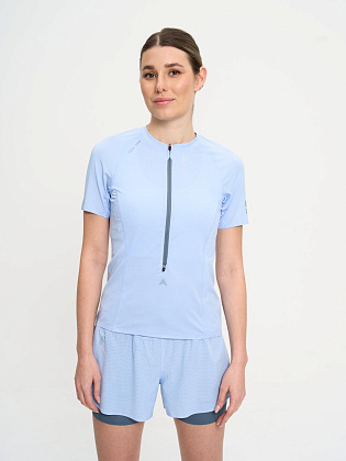 Футболка д/жен. Пульс цвет голубой