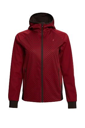 Куртка  д/жен. СноуРан цвет бордовый_кофейный