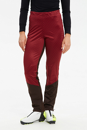 Брюки д/жен. Баланс 2.0 цвет бордовый_кофейный