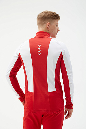 Куртка д/муж. Классик цвет красный_белый