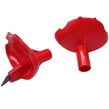 Лапки для лыж. палок SKI TIME 10мм средние красные