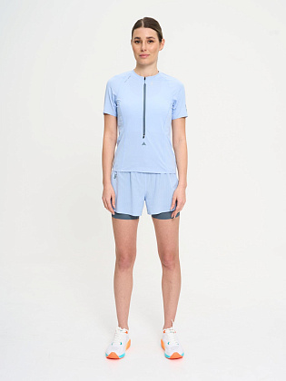 Футболка д/жен. Пульс цвет голубой