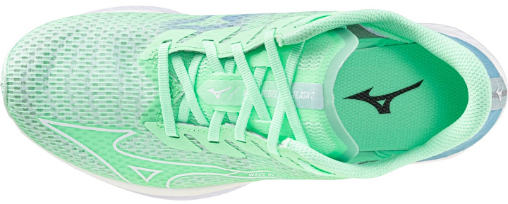 Кроссовки беговые (женские) WAVE REBELLION FLASH 2 Neo Mint/White/Ether