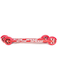 Лыжероллеры SKI TIME, алюминиевая рама SPEED 100 PU, пара