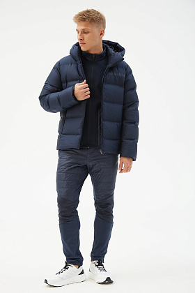 Куртка пуховая д/муж. "Gelu" цвет синий