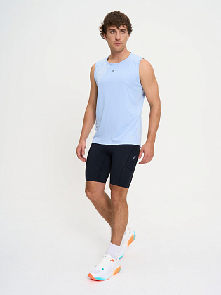 Майка д/муж. Скорость цвет голубой