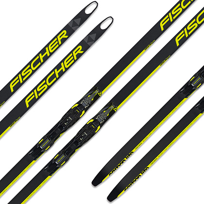 Беговые лыжи FISCHER CARBONLITE SK PLUS JR IFP 22-23гг (166)