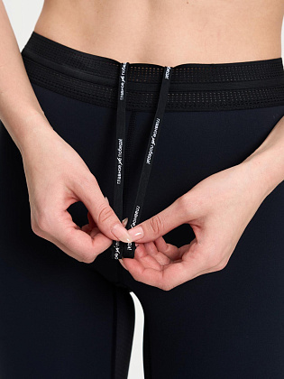 Тайтсы д/жен. Кросс 2.0 цвет черный_бордовый