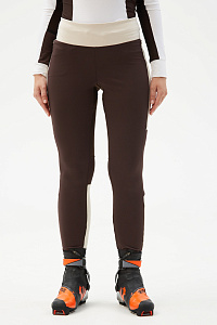 Тайтсы д/жен. "СноуРан" цвет молочный_кофейный