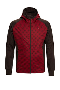 Куртка д/муж. СноуРан цвет бордовый_кофейный
