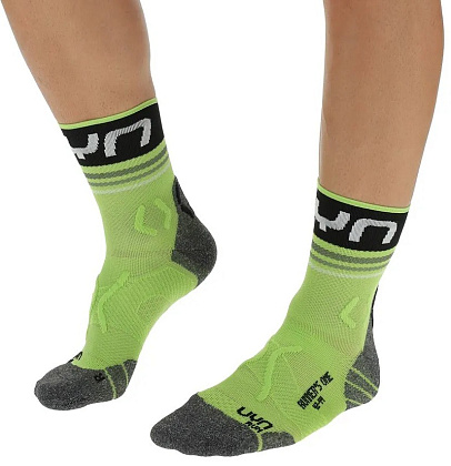 Носки UYN Runner'S One Short Lime/Black