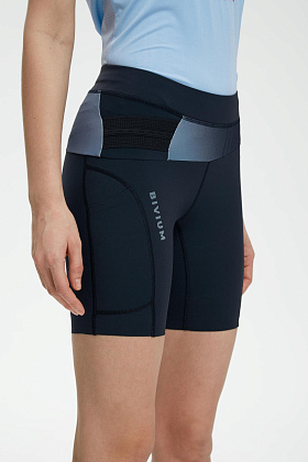 Шорты (спринтерки) д/жен. Спринт 2.0 черный_графитовый