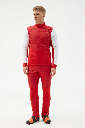 Куртка д/муж. Классик цвет красный_белый