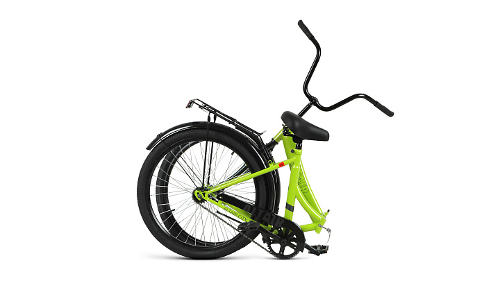 Велосипед FORWARD ALTAIR CITY 24 складной (р.16/к.24/ск.1) зеленый/серый 2020-2021
