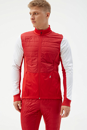 Куртка д/муж. Классик цвет красный_белый