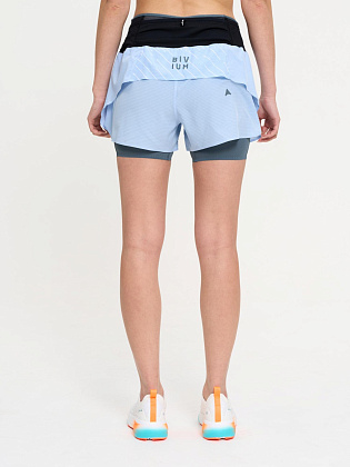 Шорты д/жен. Трейл цвет голубой