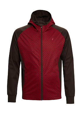 Куртка д/муж. СноуРан цвет бордовый_кофейный