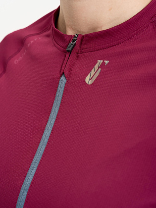 Футболка д/жен. Пульс цвет бордовый