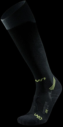 Носки UYN Run Compression One Black/Grey/Lime