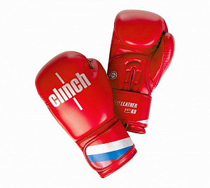 Перчатки боксерские Clinch Olimp (красные) 12 унц.
