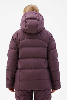 Куртка пуховая д/жен. "Zefy" цвет сливовый