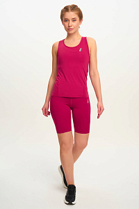 Майка "Четкий пейс" д/жен., цвет красный