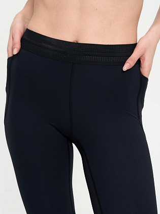 Тайтсы д/жен. Кросс 2.0 цвет черный_бордовый