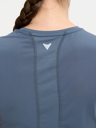 Футболка д/жен. Темп 2.0 цвет графитовый