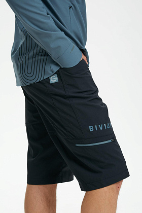 Шорты д/муж. Trek цвет черный