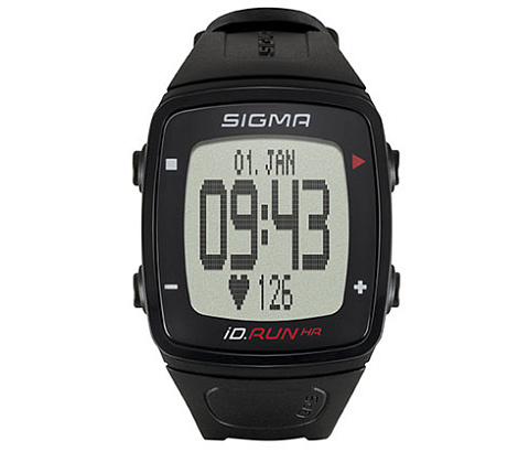 Часы спортивные SIGMA ID.RUN HR BLACK 24900, черн., часы с GPS