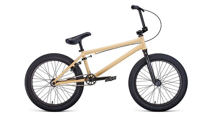 Велосипед FORWARD ZIGZAG 20 BMX (20" 1 ск.рост 20,5") бежевый 2019-2020