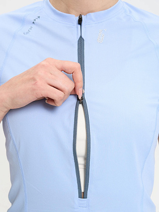 Футболка д/жен. Пульс цвет голубой