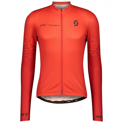 Джемпер SCOTT RC Team 10 д/рук fiery red/dark grey