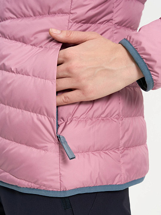 Куртка пуховая (packable) д/жен. Softy цвет розовый